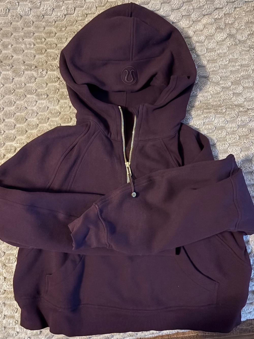 Lululemon Scuba Oversized half zip